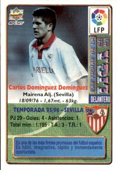 1996-97 Mundicromo Sport Las Fichas de La Liga #252 Carlos Back