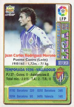 1996-97 Mundicromo Sport Las Fichas de La Liga #275 Juan Carlos Back