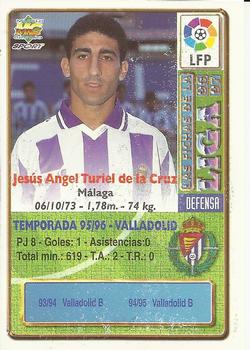1996-97 Mundicromo Sport Las Fichas de La Liga #278b Turiel Back