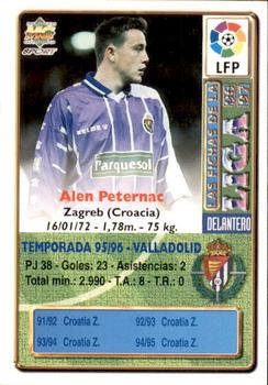 1996-97 Mundicromo Sport Las Fichas de La Liga #287 Peternac Back