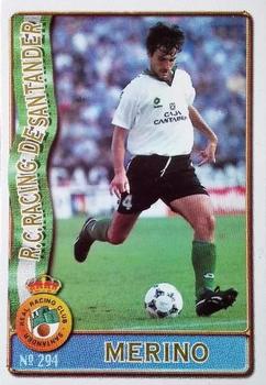 1996-97 Mundicromo Sport Las Fichas de La Liga #294 Merino Front