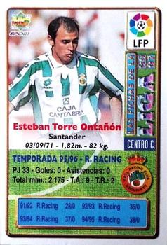 1996-97 Mundicromo Sport Las Fichas de La Liga #296 Esteban Torre Back