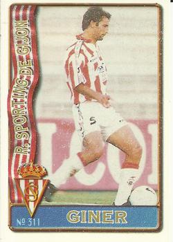 1996-97 Mundicromo Sport Las Fichas de La Liga #311b Giner Front