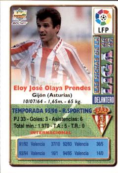 1996-97 Mundicromo Sport Las Fichas de La Liga #321 Eloy Back