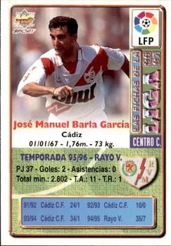 1996-97 Mundicromo Sport Las Fichas de La Liga #332 Barla Back