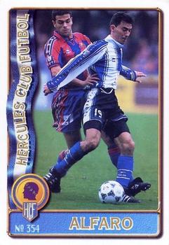 1996-97 Mundicromo Sport Las Fichas de La Liga #354 Alfaro Front