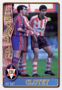 1996-97 Mundicromo Sport Las Fichas de La Liga #367 Clotet Front