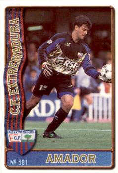 1996-97 Mundicromo Sport Las Fichas de La Liga #381 Amador Front