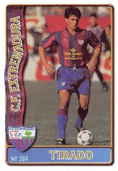 1996-97 Mundicromo Sport Las Fichas de La Liga #384 Tirado Front