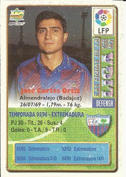 1996-97 Mundicromo Sport Las Fichas de La Liga #386 Cortes Back
