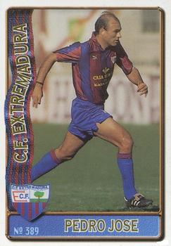 1996-97 Mundicromo Sport Las Fichas de La Liga #389 Pedro Jose Front