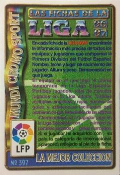 1996-97 Mundicromo Sport Las Fichas de La Liga #397 T.  Explic. Front