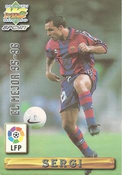 1996-97 Mundicromo Sport Las Fichas de La Liga #402 Sergi Front