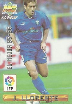 1996-97 Mundicromo Sport Las Fichas de La Liga #404 J. Llorente Front
