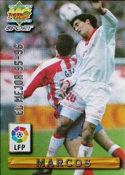1996-97 Mundicromo Sport Las Fichas de La Liga #413 Marcos Front
