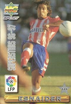 1996-97 Mundicromo Sport Las Fichas de La Liga #426 Esnaider / Caminero Front