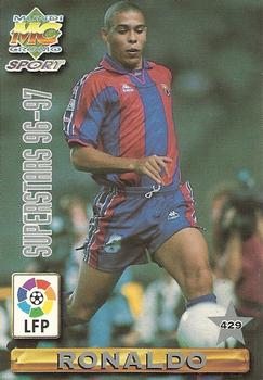 1996-97 Mundicromo Sport Las Fichas de La Liga #429 Ronaldo / Giovanni Front