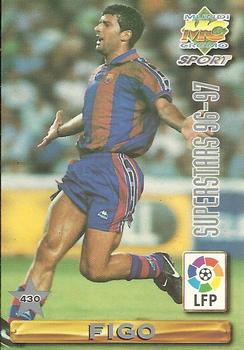 1996-97 Mundicromo Sport Las Fichas de La Liga #430 Figo / Vitor Baia Front