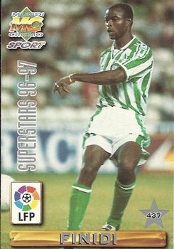 1996-97 Mundicromo Sport Las Fichas de La Liga #437 Jarni / Finidi Back