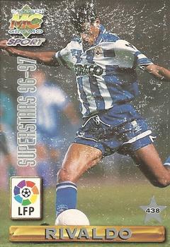 1996-97 Mundicromo Sport Las Fichas de La Liga #438 Rivaldo / Martins Front