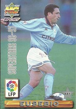 1996-97 Mundicromo Sport Las Fichas de La Liga #441 Mazinho / Eusebio Back