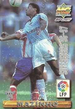 1996-97 Mundicromo Sport Las Fichas de La Liga #441 Mazinho / Eusebio Front