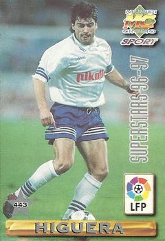 1996-97 Mundicromo Sport Las Fichas de La Liga #443 Toni / Higuera Back