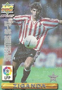1996-97 Mundicromo Sport Las Fichas de La Liga #444 Etxeberria / Ziganda Back