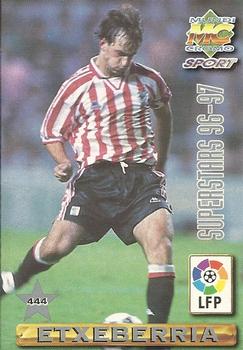 1996-97 Mundicromo Sport Las Fichas de La Liga #444 Etxeberria / Ziganda Front