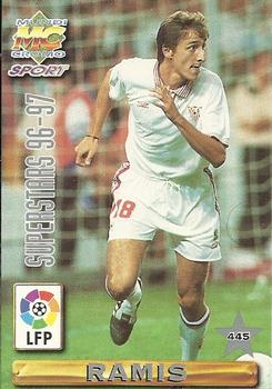 1996-97 Mundicromo Sport Las Fichas de La Liga #445 Almeyda / Ramis Back
