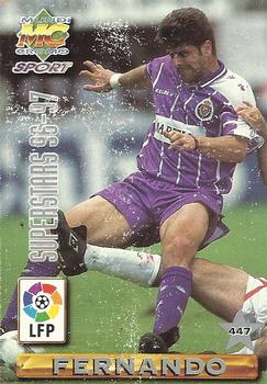 1996-97 Mundicromo Sport Las Fichas de La Liga #447 Fernando / Faizulin Front