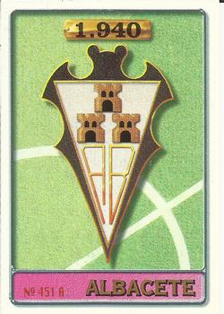 1996-97 Mundicromo Sport Las Fichas de La Liga #451 Albacete Balompie / Jesus Front