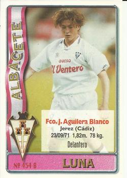 1996-97 Mundicromo Sport Las Fichas de La Liga #454 Luna / Josico Back