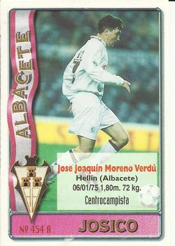 1996-97 Mundicromo Sport Las Fichas de La Liga #454 Luna / Josico Front