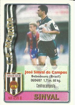 1996-97 Mundicromo Sport Las Fichas de La Liga #459 Momparlet / Sinval Back