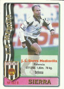 1996-97 Mundicromo Sport Las Fichas de La Liga #462 Podbrozny / Sierra Back