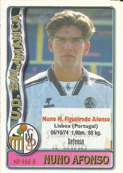 1996-97 Mundicromo Sport Las Fichas de La Liga #466 Serodio / Nuno Afonso Back