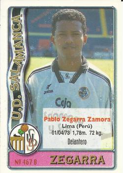 1996-97 Mundicromo Sport Las Fichas de La Liga #467 Zegarra / Barbará Back