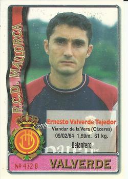 1996-97 Mundicromo Sport Las Fichas de La Liga #472 Copado / Valverde Back