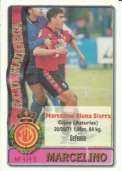 1996-97 Mundicromo Sport Las Fichas de La Liga #474 Marcelino / Monchu Front