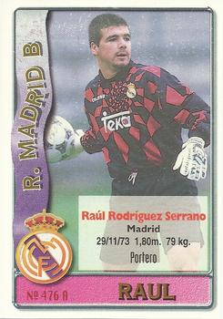 1996-97 Mundicromo Sport Las Fichas de La Liga #476 Raul / Rivera Front