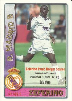 1996-97 Mundicromo Sport Las Fichas de La Liga #480 Zeferino / Ismael Front
