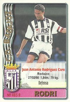 1996-97 Mundicromo Sport Las Fichas de La Liga #483 Rodri / Patri Front