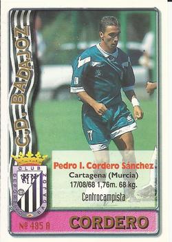 1996-97 Mundicromo Sport Las Fichas de La Liga #485 Aurelio / Cordero Front