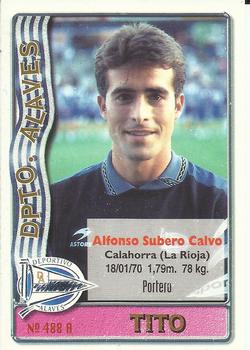 1996-97 Mundicromo Sport Las Fichas de La Liga #488 Tito / Carmona Front