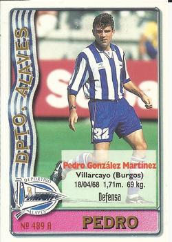 1996-97 Mundicromo Sport Las Fichas de La Liga #489 Pedro / Codina Front