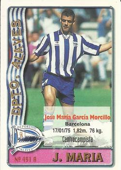 1996-97 Mundicromo Sport Las Fichas de La Liga #491 J. Maria / Mesterovic Front