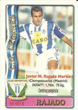 1996-97 Mundicromo Sport Las Fichas de La Liga #493 Leganés / Rajado Back