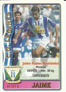 1996-97 Mundicromo Sport Las Fichas de La Liga #497 Pedro / Jaime Front
