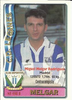1996-97 Mundicromo Sport Las Fichas de La Liga #498 Moises / Melgar Back